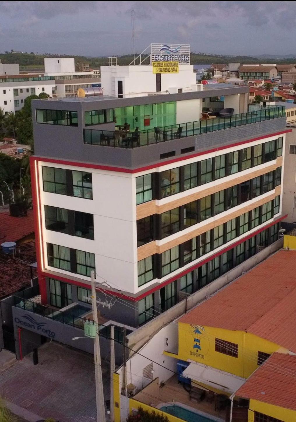 Ocean Porto Flats Aparthotel ปอร์โต จิ กาลินญาส ภายนอก รูปภาพ