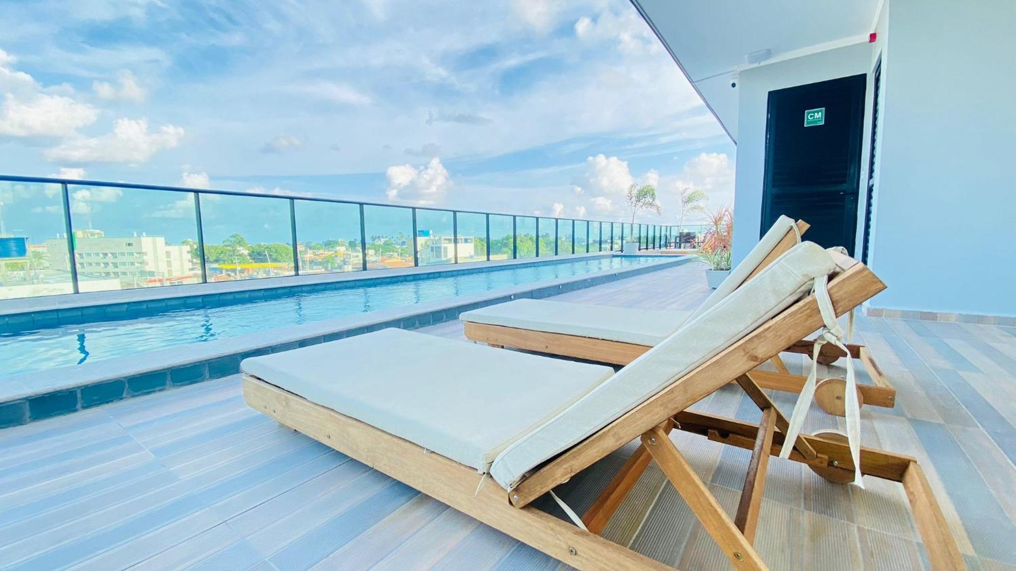 Ocean Porto Flats Aparthotel ปอร์โต จิ กาลินญาส ภายนอก รูปภาพ