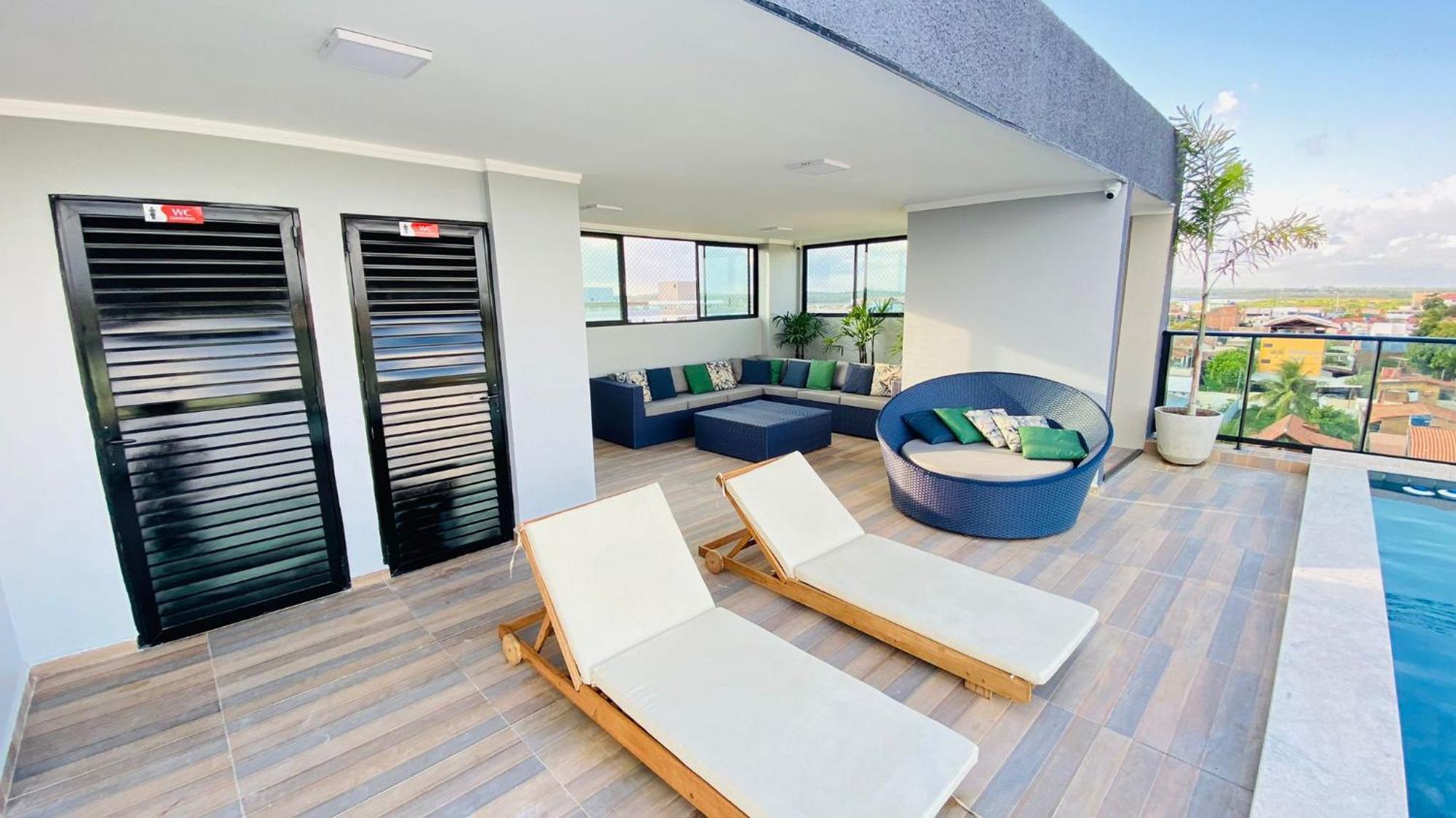 Ocean Porto Flats Aparthotel ปอร์โต จิ กาลินญาส ภายนอก รูปภาพ