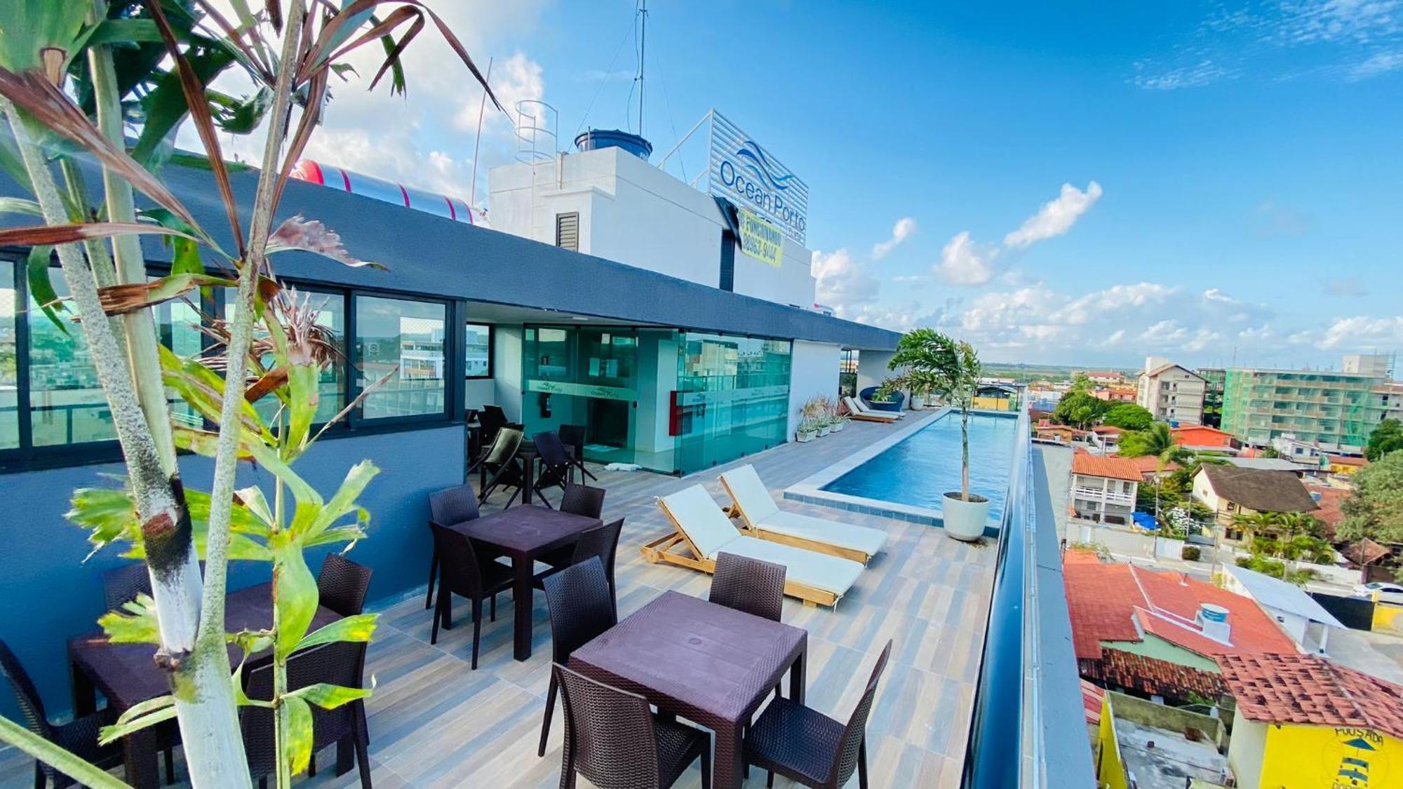 Ocean Porto Flats Aparthotel ปอร์โต จิ กาลินญาส ภายนอก รูปภาพ